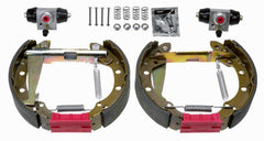 Bremsbackensatz Hinterachse für AUDI SEAT SKODA VW 80 B3 Stufenheck 90 CORDOBA