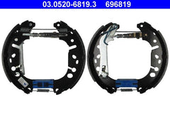 Bremsbackensatz Hinterachse für OPEL ADAM CORSA D E Kasten/Schrägheck