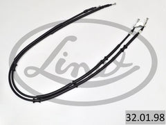 Seilzug Feststellbremse hinten für OPEL ASTRA G Cabriolet Caravan CC CLASSIC