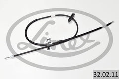 Seilzug Feststellbremse rechts für OPEL CHEVROLET ASTRA J Caravan Stufenheck