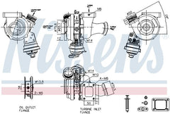 Turbolader Abgasturbolader für IVECO VW DAILY VI Kasten Pritsche/Fahrgestell