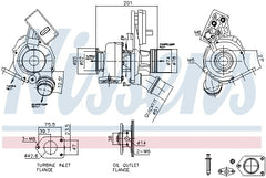 Turbolader Abgasturbolader für MINI Cabriolet COUNTRYMAN CLUBMAN CLUBVAN PACEMAN