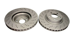 2x Bremsscheibe Vorderachse für MERCEDES-BENZ S-KLASSE Coupe