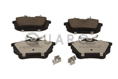 Bremsbelagsatz Scheibenbremse Hinterachse für MITSUBISHI VOLVO PROTON SMART