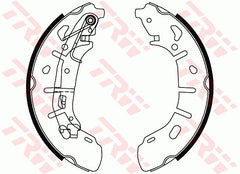 Bremsbackensatz Hinterachse für FIAT DOBLO Pritsche/Fahrgestell Kombi Cargo