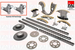 Steuerkettensatz für AUDI VW A4 B7 Cabriolet Avant A6 Allroad C6 A8 D3 Q7 Van