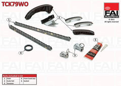 Steuerkettensatz für HYUNDAI KIA ACCENT II Stufenheck III IV ELANTRA V VI GETZ