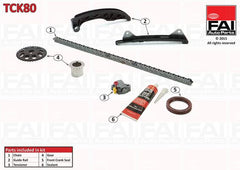 Steuerkettensatz für CITROËN DAIHATSU PEUGEOT SUBARU TOYOTA C1 II CUORE VII