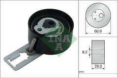 Spannrolle Zahnriemen für CITROËN FIAT FORD MAZDA MITSUBISHI PEUGEOT TOYOTA