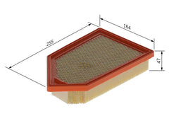 Luftfilter für FORD FIESTA VII PUMA TOURNEO COURIER V769 Großraumlimousine Van