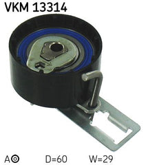 Spannrolle Zahnriemen für CITROËN FORD PEUGEOT DS C3 II DS3 Kasten/Schrägheck