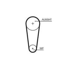 Zahnriemen für AUDI SEAT SKODA VW CUPRA A1 Allstreet City Carver Sportback A3