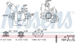 Turbolader Abgasturbolader für FIAT IVECO DUCATO Kasten Pritsche/Fahrgestell Bus