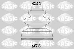 Faltenbalgsatz Antriebswelle für CITROËN FIAT PEUGEOT BX Break C8 C15 Kombi