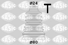 Faltenbalgsatz Antriebswelle für RENAULT 19 II Chamade I 21 Stufenheck Kombi