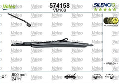 Wischblatt für BMW CHRYSLER CITROËN DODGE FIAT HONDA LANCIA MAZDA MERCEDES-BENZ