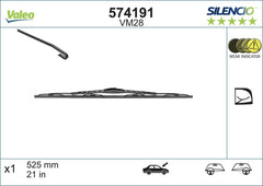 Wischblatt für AUDI LANCIA SKODA VW A4 B5 Avant TT Roadster LYBRA SW