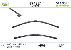 Wischblatt für BMW ALPINA 3 Touring B3 D3 Kombi