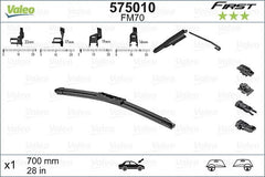 Wischblatt für AUDI CHRYSLER CITROËN FIAT FORD JAGUAR LANCIA MAN MERCEDES-BENZ