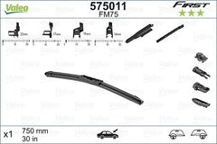 Wischblatt für BMW CITROËN FORD OPEL PEUGEOT RENAULT VAUXHALL DS i3 C4 GRAND