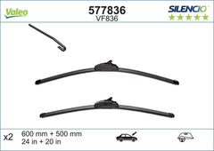 Wischblatt für BMW MITSUBISHI LAND ROVER X5 X6 ECLIPSE CROSS RANGE IV SPORT II