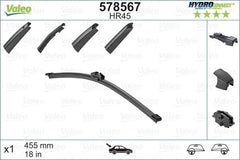 Wischblatt hinten für MAN VW TGE Bus Kasten CRAFTER MULTIVAN T5 T6 TRANSPORTER