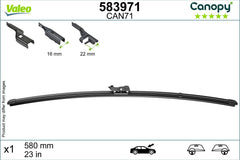 Wischblatt für ALFA ROMEO JAGUAR NISSAN OPEL PORSCHE TOYOTA HYUNDAI KIA LAND