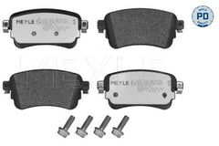 Bremsbelagsatz Scheibenbremse Hinterachse für CITROËN FIAT OPEL PEUGEOT TOYOTA