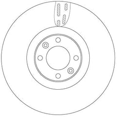2x Bremsscheibe Vorderachse für CITROËN PEUGEOT DS DS4 DS5 308 CC I 4 /