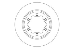 2x Bremsscheibe für VW MAN