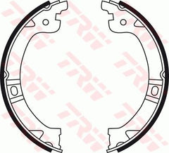 Bremsbackensatz Feststellbremse Hinterachse für CHRYSLER DODGE VOYAGER / GRAND