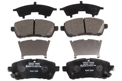 Bremsbelagsatz Scheibenbremse Vorderachse für DAIHATSU MAZDA SUBARU SUZUKI