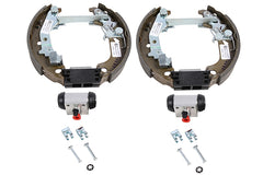 Bremsbackensatz Hinterachse für FIAT PUNTO Kasten/Schrägheck