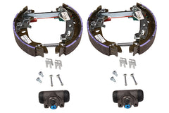 Bremsbackensatz Hinterachse für FIAT PANDA / CLASSIC Kasten/Schrägheck