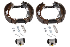 Bremsbackensatz Hinterachse für CITROËN PEUGEOT C2 C3 I Pluriel II ENTERPRISE