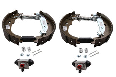 Bremsbackensatz Hinterachse für CITROËN PEUGEOT C3 II DS3 207 SW 207/207+