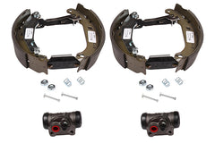 Bremsbackensatz Hinterachse für RENAULT 21 Stufenheck