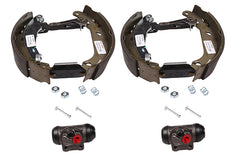 Bremsbackensatz Hinterachse für RENAULT 21 Stufenheck SUPER 5 RAPID