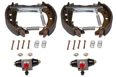 Bremsbackensatz Hinterachse für AUDI VW 80 B2 Stufenheck COUPE DERBY GOLF I