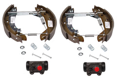 Bremsbackensatz Hinterachse für PEUGEOT 205 I Cabriolet II Kasten/Schrägheck