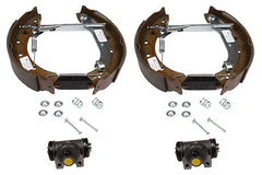 Bremsbackensatz Hinterachse für RENAULT CLIO II THALIA I TWINGO