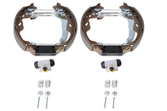 Bremsbackensatz Hinterachse für CITROËN PEUGEOT TOYOTA C1 107 AYGO