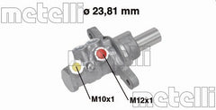 Hauptbremszylinder für CITROËN PEUGEOT DS C4 I Coupe Stufenheck II DS4