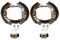 Bremsbackensatz Hinterachse für FIAT GRANDE PUNTO LINEA EVO Kasten/Schrägheck