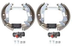 Bremsbackensatz Hinterachse für RENAULT 5 6 4 Kasten/Großraumlimousine