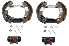Bremsbackensatz Hinterachse für PEUGEOT 205 I Cabriolet II Kasten/Schrägheck
