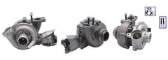 Turbolader Abgasturbolader für CITROËN PEUGEOT C4 I Coupe Stufenheck 206