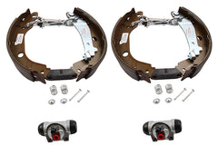 Bremsbackensatz Hinterachse für NISSAN RENAULT KUBISTAR Kasten KANGOO Rapid