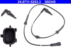 ABS Sensor Raddrehzahl Hinterachse für RENAULT MASTER III Kasten
