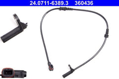 ABS Sensor Raddrehzahl Vorderachse für MERCEDES-BENZ SLK SLC